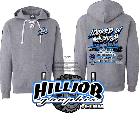 #388 Bad Brad Customs Hockey Hoodie