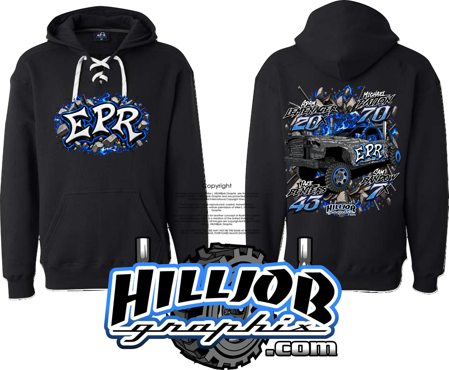 #428 Team EPR Hockey Hoodie