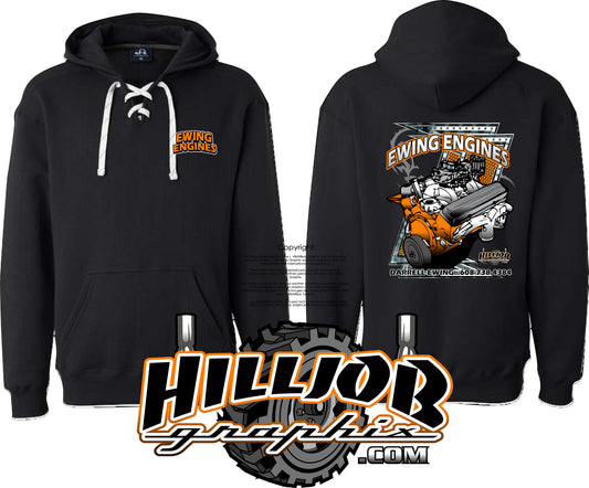 #414 Ewing Engines Hockey Hoodie