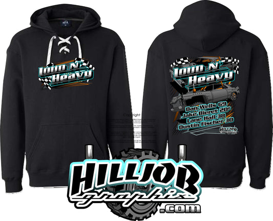 #292 Team Loud N Heavy Hockey Hoodie