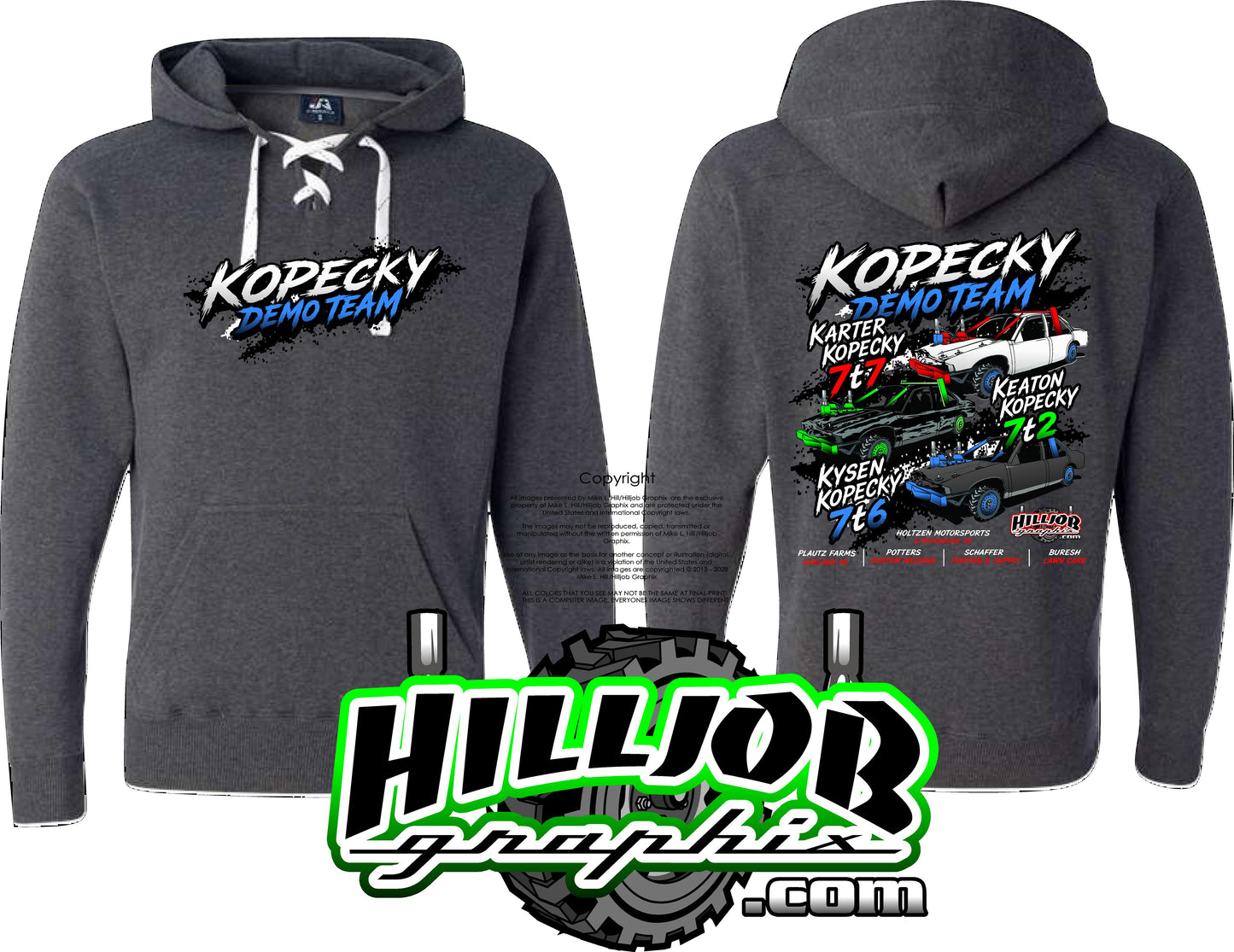 #384 Kopecky Demo Team Hockey Hoodie