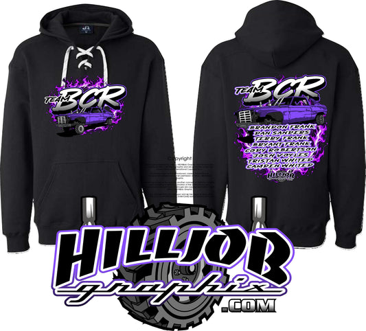 #418 Team BCR Hockey Hoodie