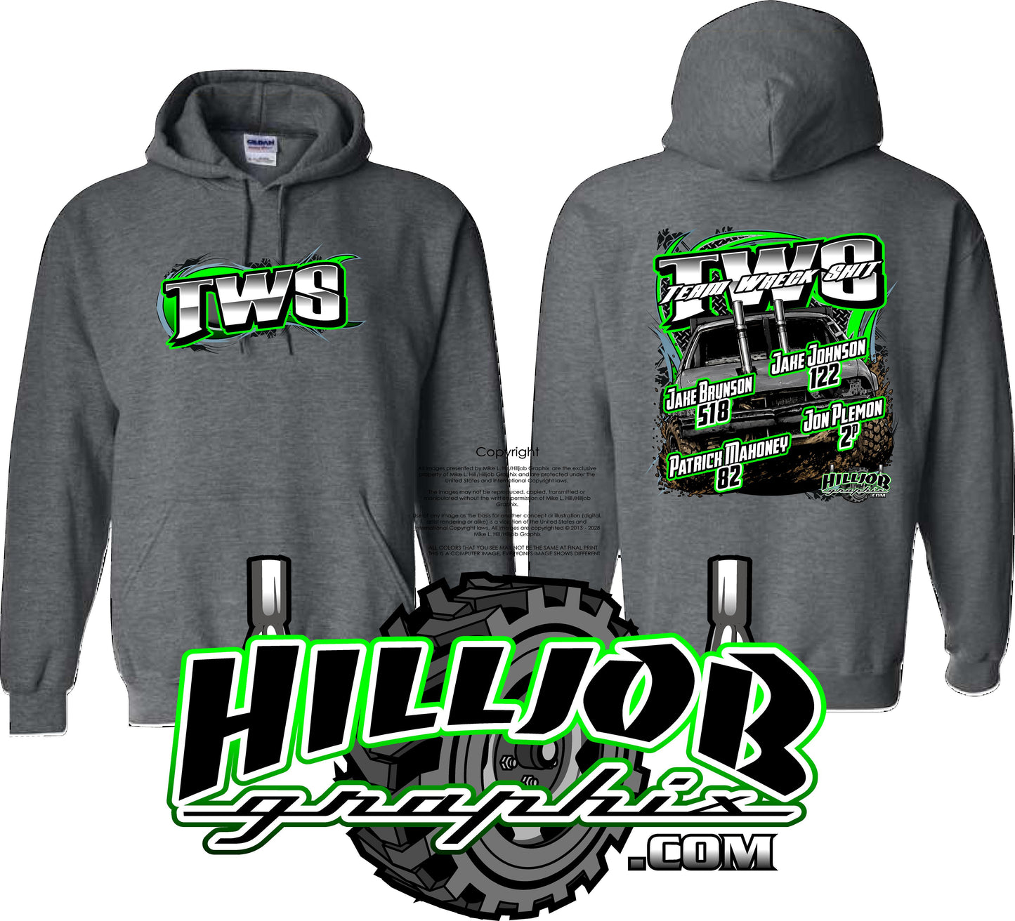 #425 Team TWS Hoodie
