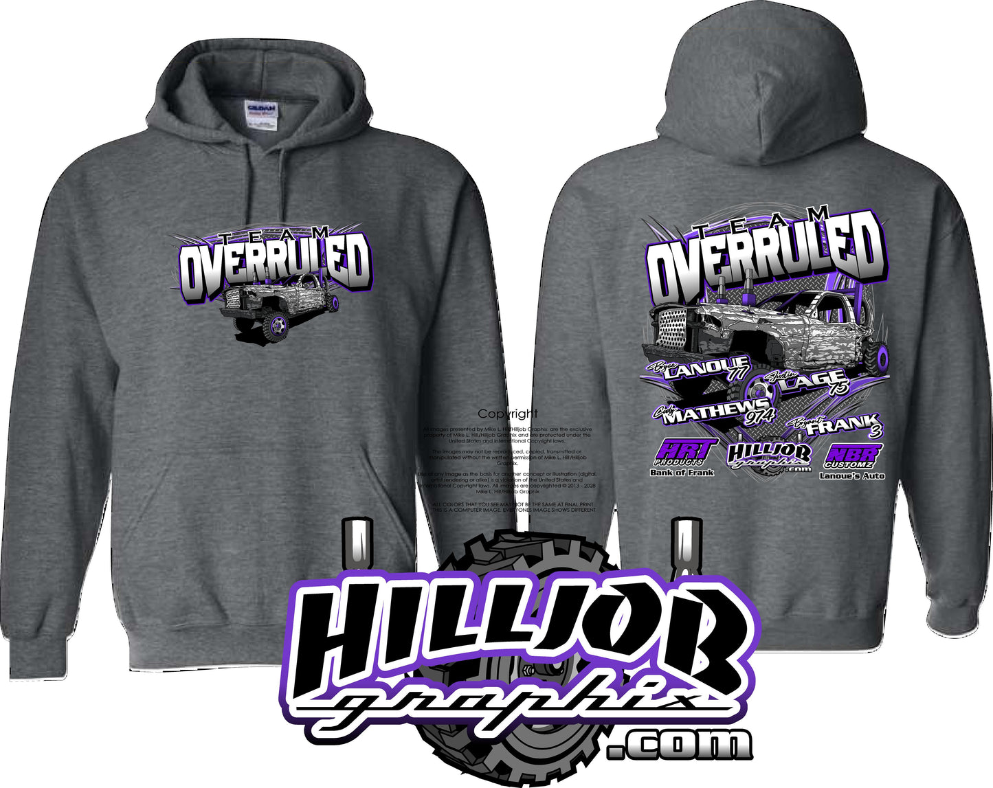 #404 Team Overruled Hoodie
