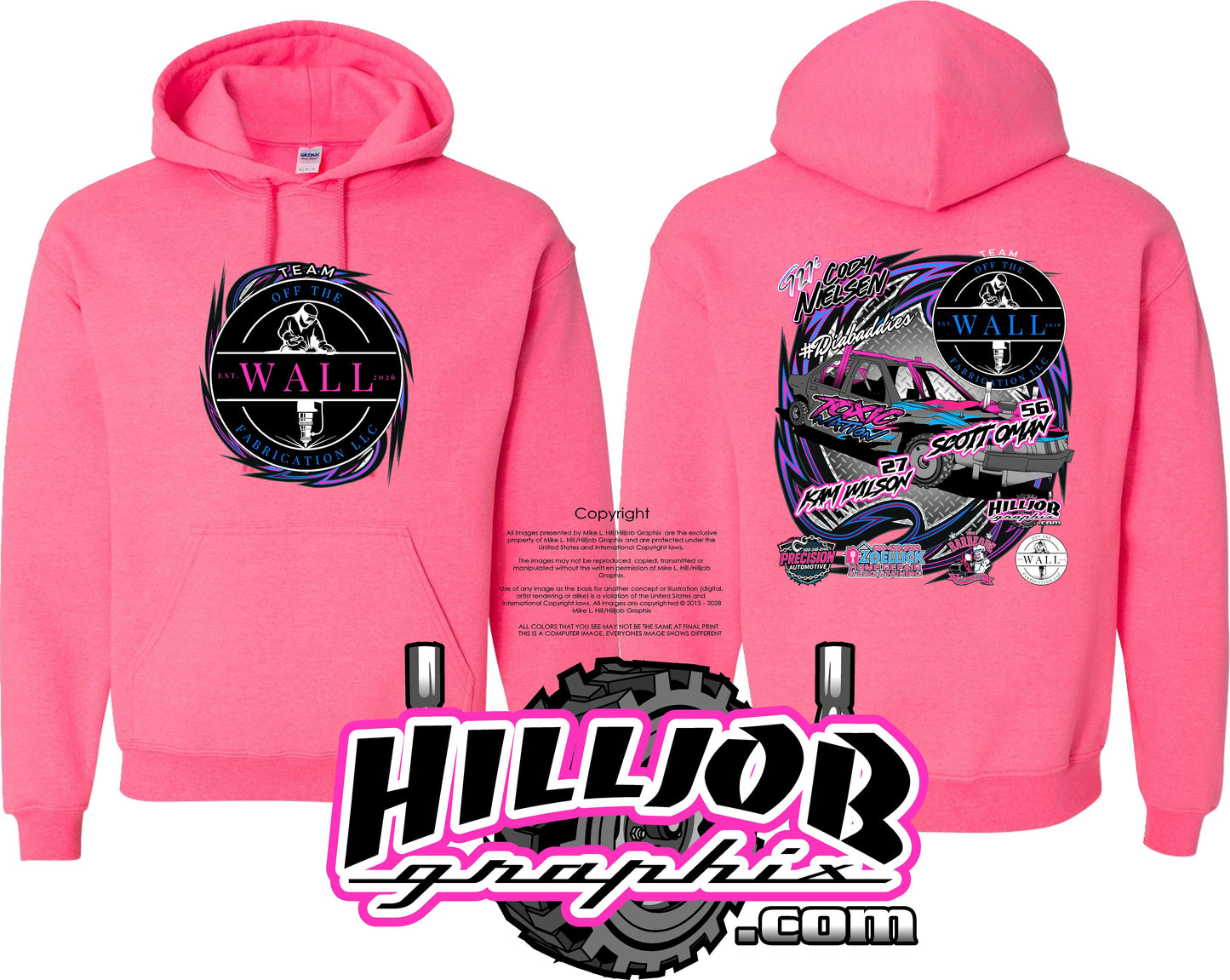 #382 Team Off the Wall Hoodie