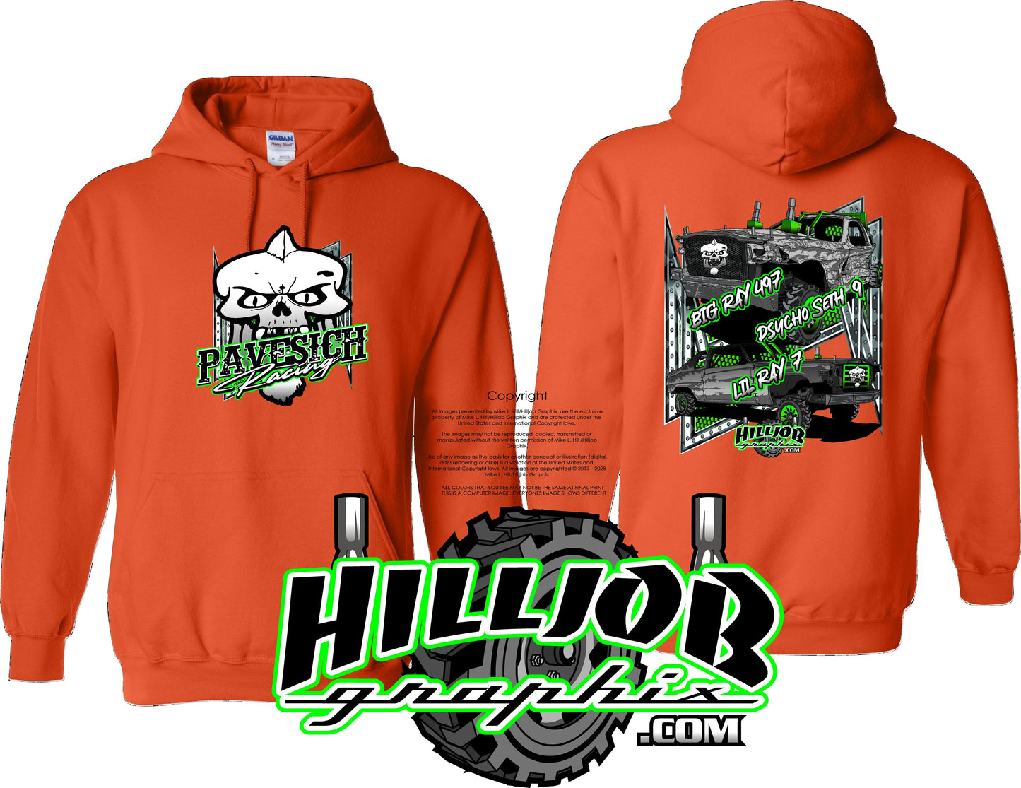 #258 Pavesich Racing Hoodie