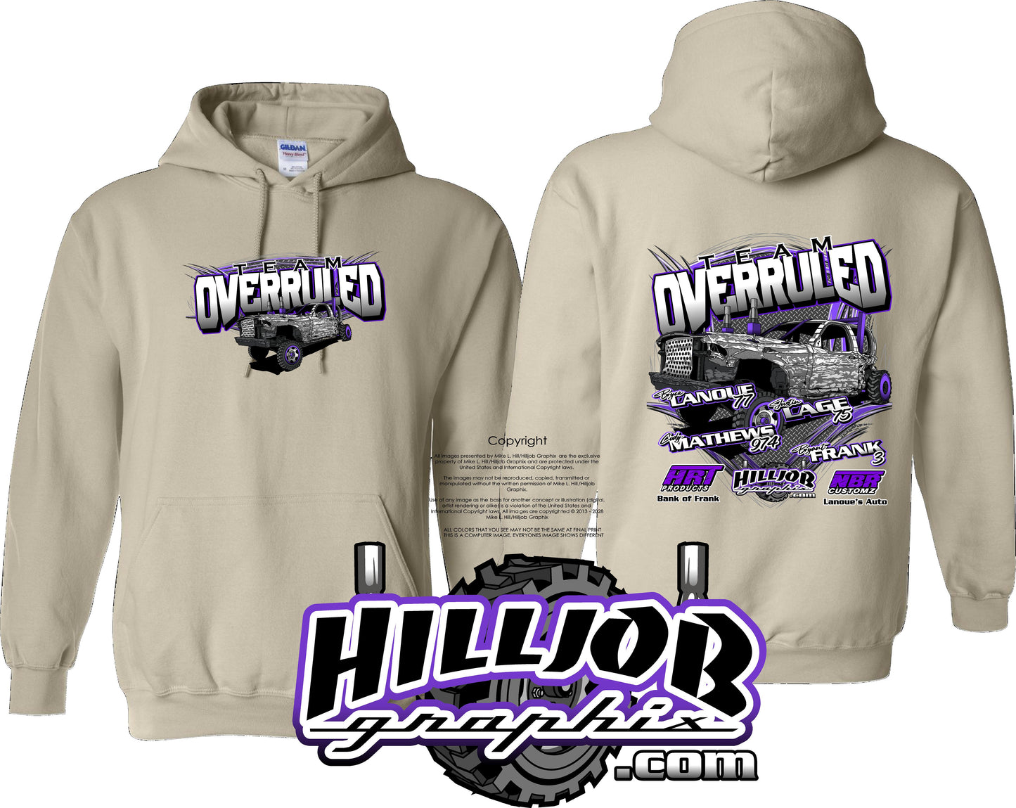#404 Team Overruled Hoodie