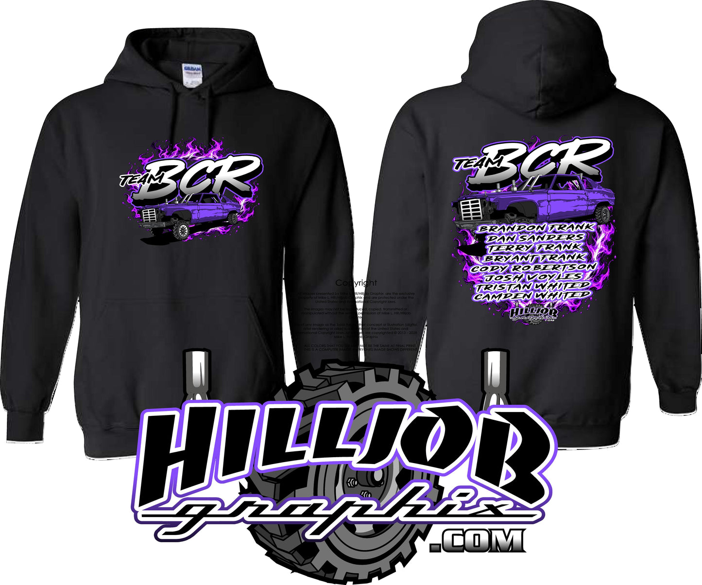 #418 Team BCR Hoodie