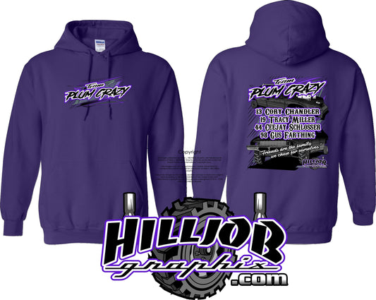 #262 Team Plum Crazy Hoodie