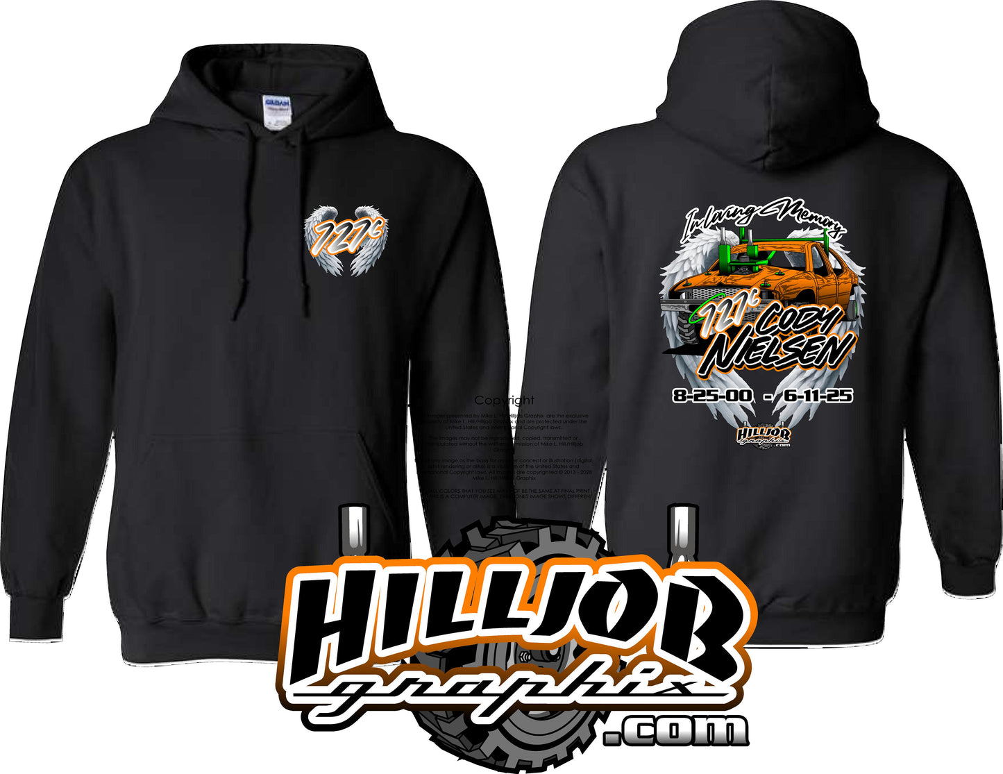 #389 Shyan Bennett Cody Tribute Hoodie