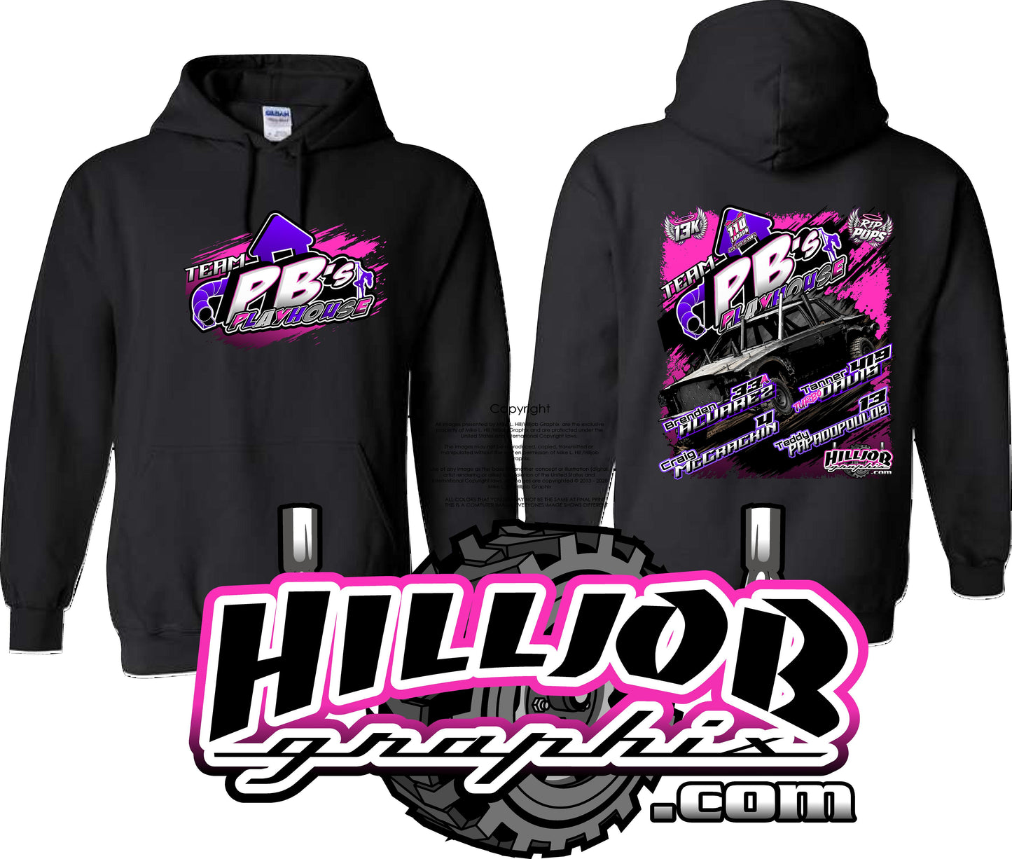 #409 Team PB's Playhouse Hoodie