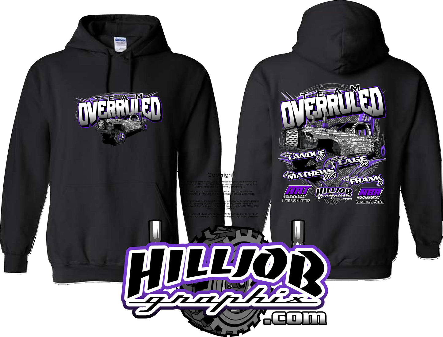 #404 Team Overruled Hoodie