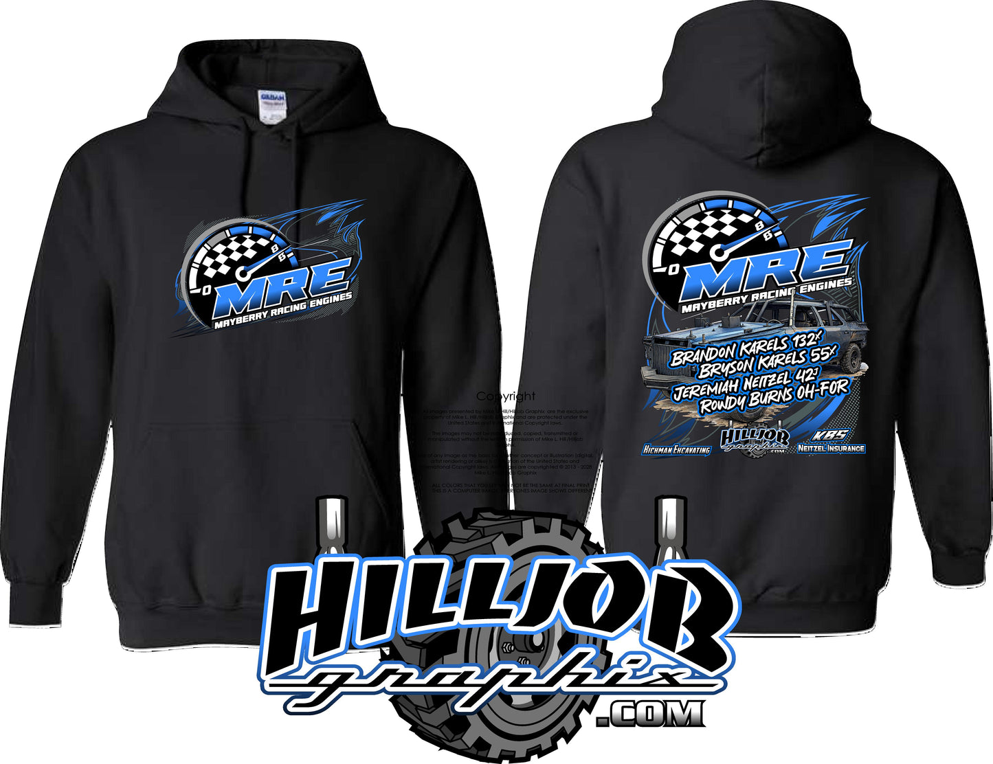 #400 Team MRE Hoodie