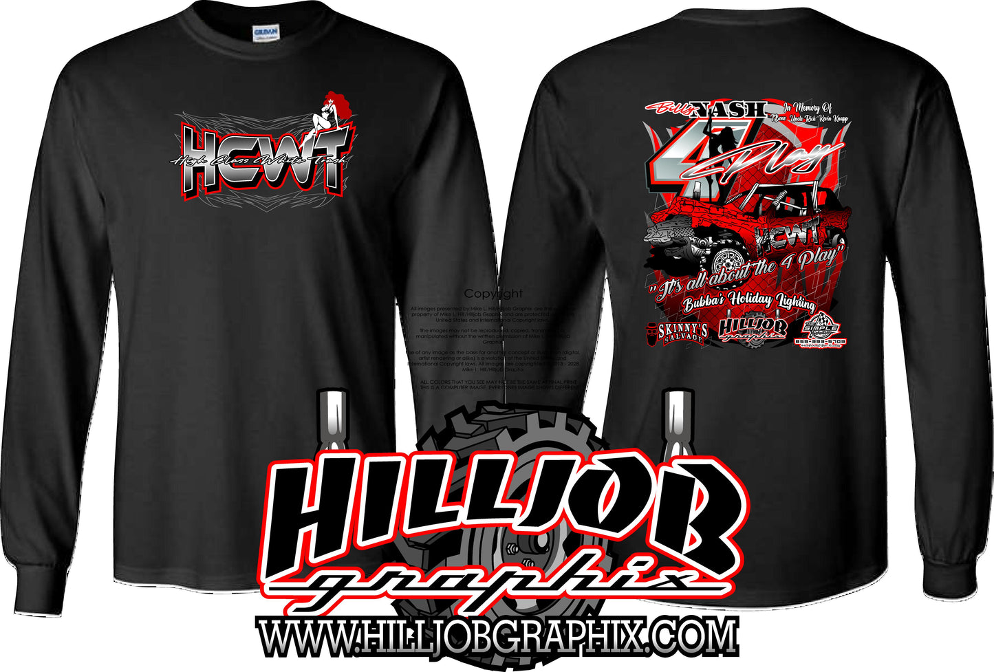 #228 Billy Nash Long Sleeve T-shirt