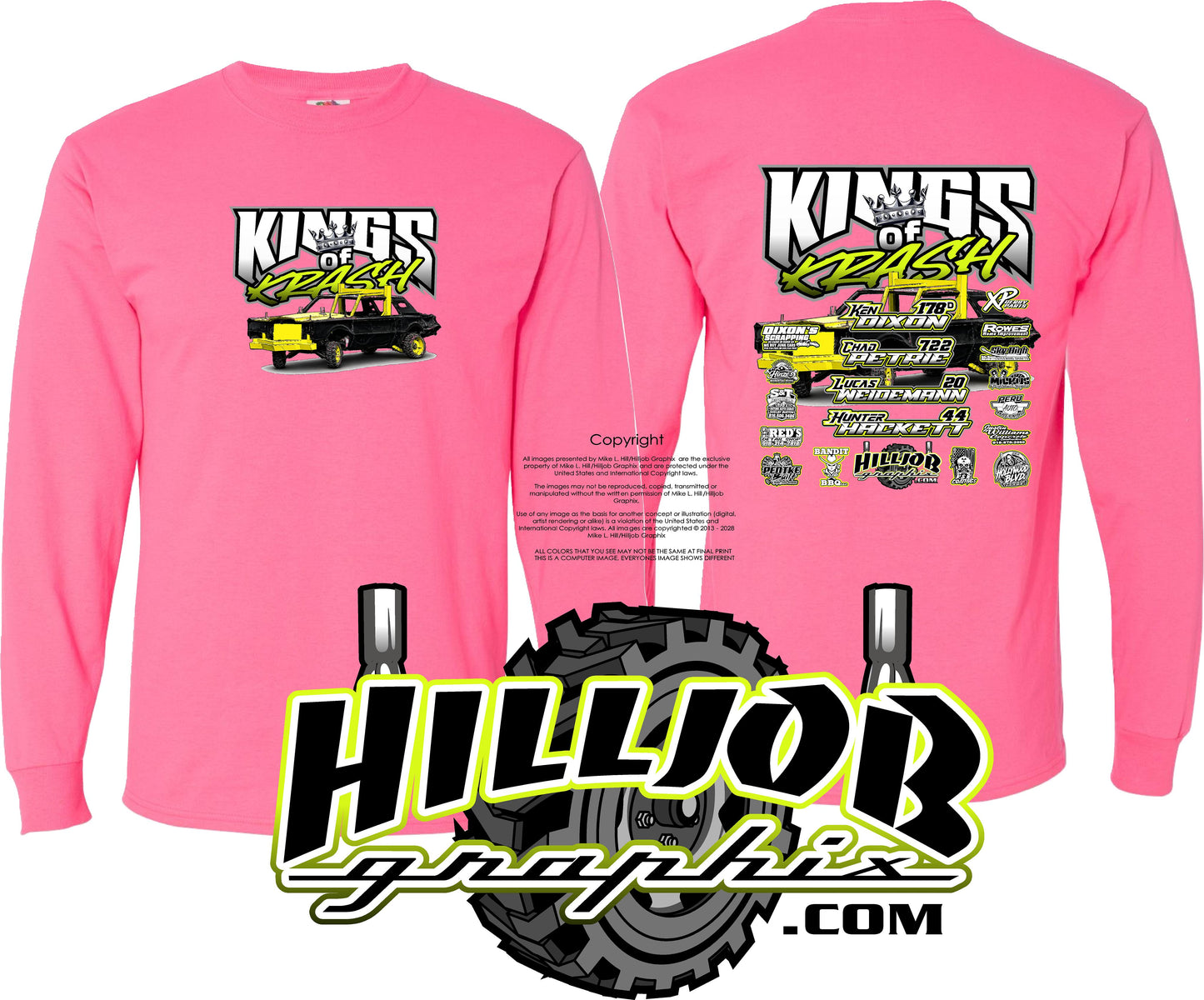 #417 Kings of Krash Long Sleeve T-shirt
