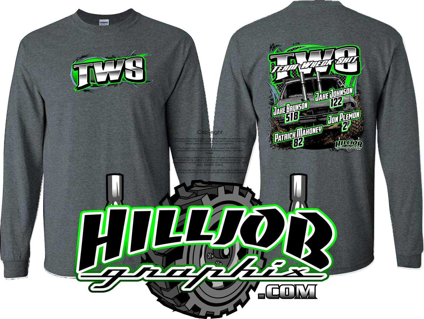 #425 Team TWS Long Sleeve T-shirt