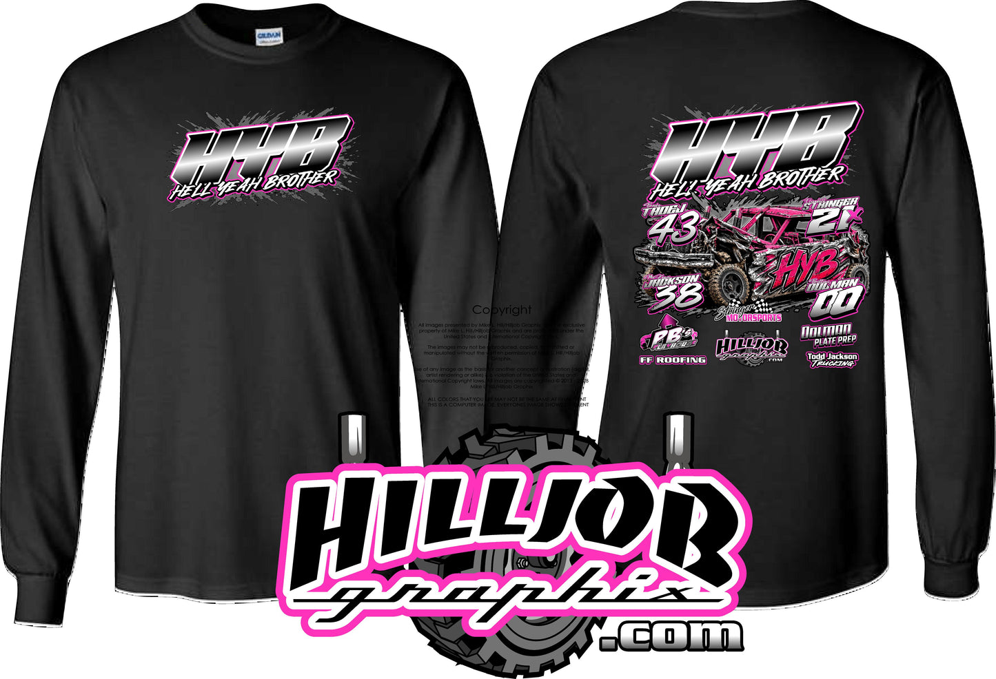 #397 Team HYB Long Sleeve T-shirt