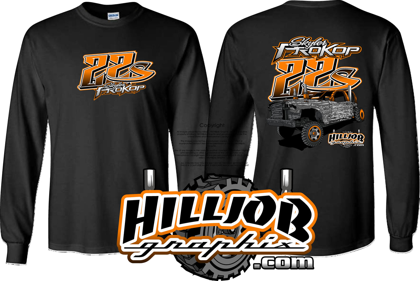#350 Skyler Prokop Long Sleeve T-shirt