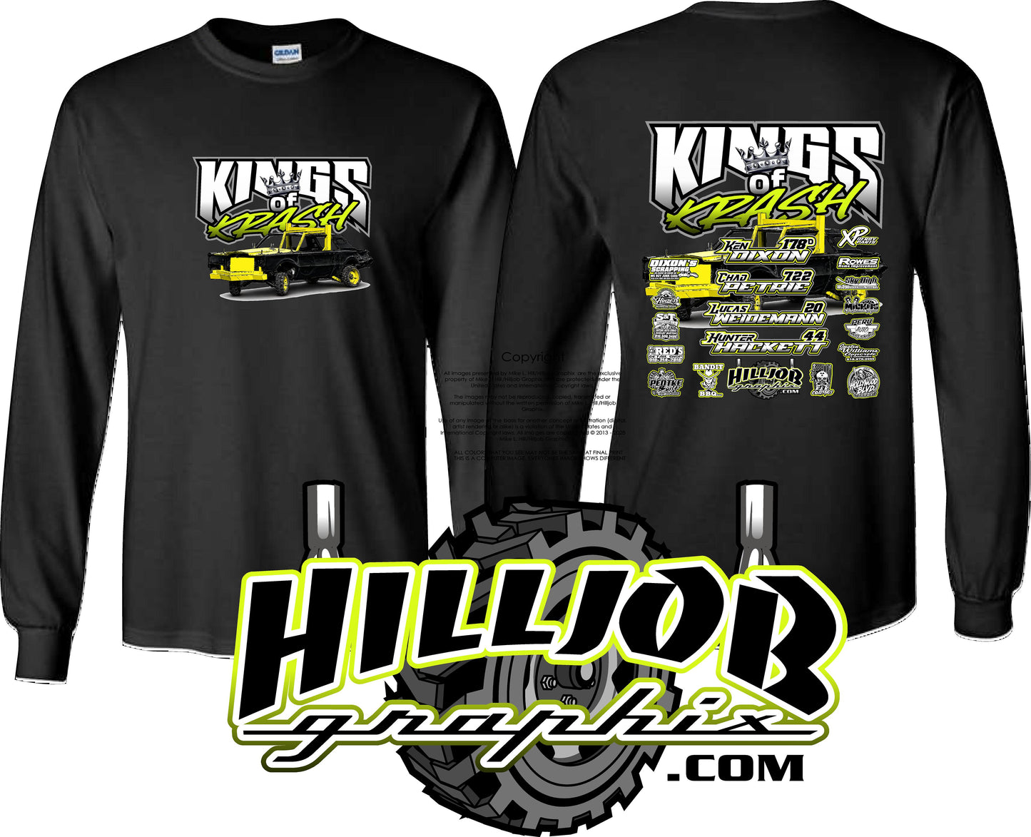 #417 Kings of Krash Long Sleeve T-shirt