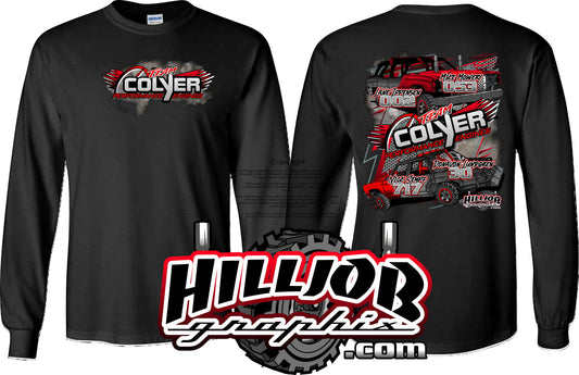 #297 Team Colyer Performance Long Sleeve T-shirt
