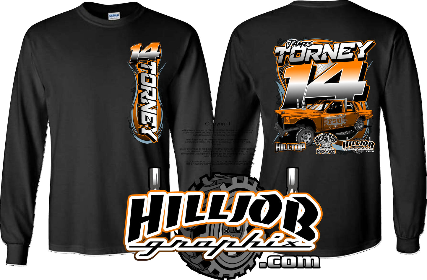 #345 James Torney Long Sleeve T-shirt