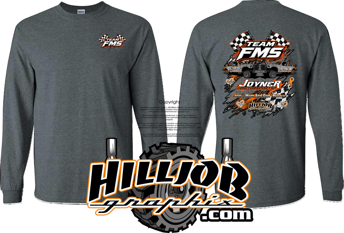 #387 Team FMS Long Sleeve T-shirt