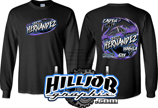 #360 Team Hernandez Long Sleeve T-shirt