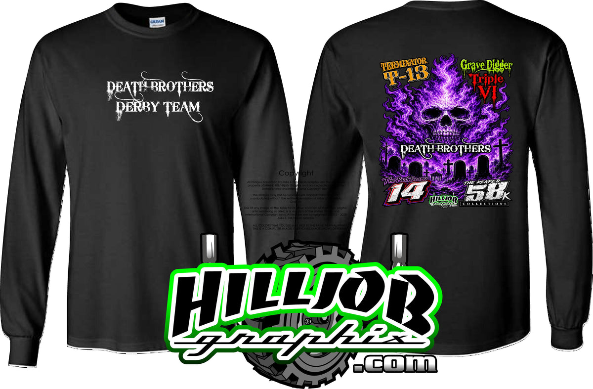 #427 Team Death Brothers Long Sleeve T-shirt