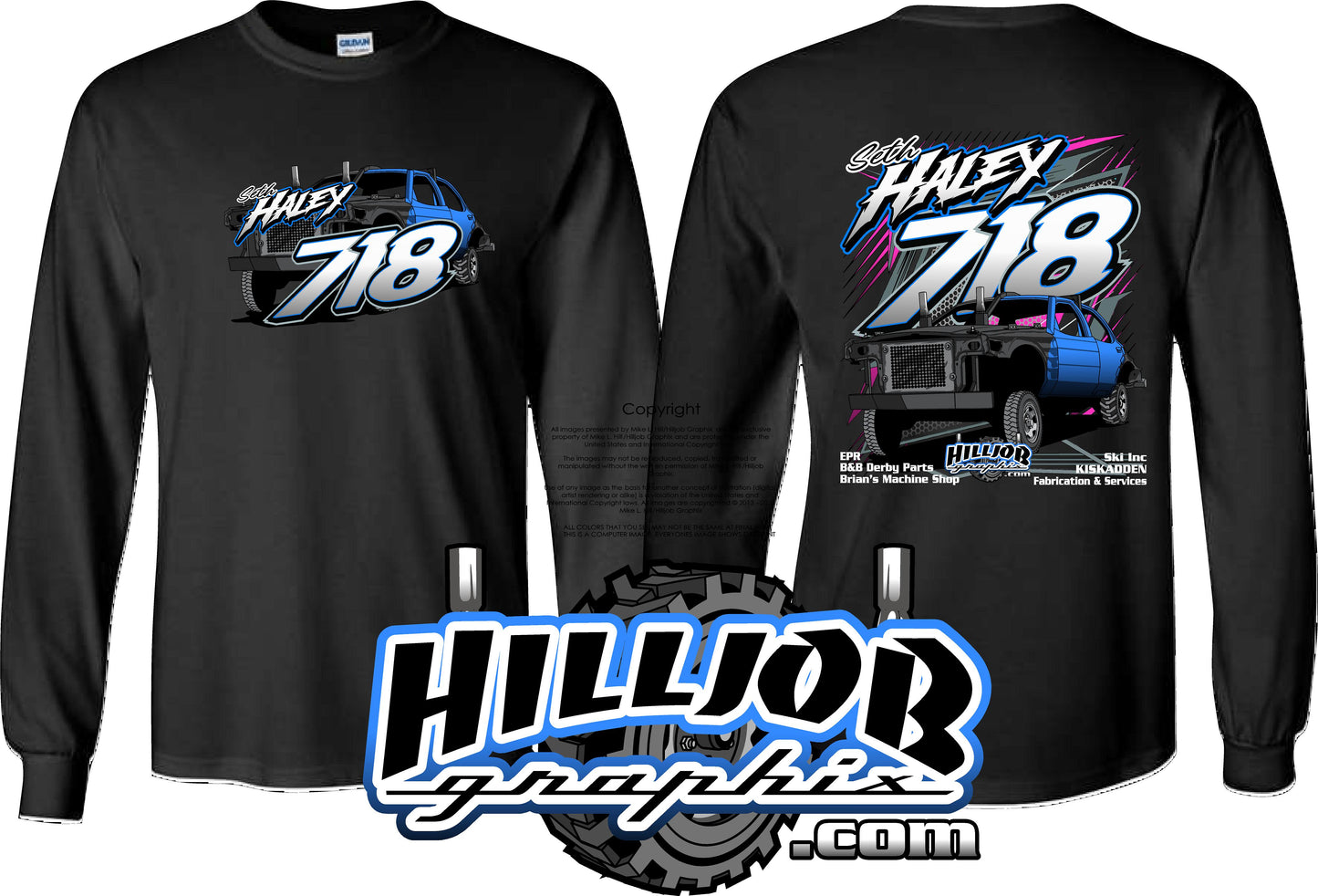 #399 Seth Haley Long Sleeve T-shirt