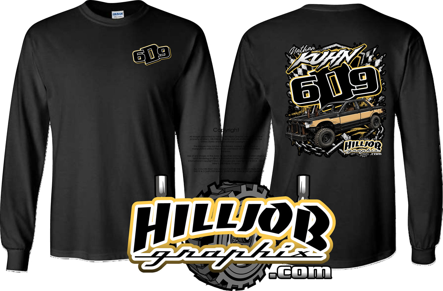 #394 Nathan Kuhn Long Sleeve T-shirt