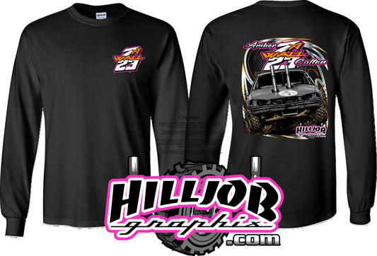 #403 Amber and Colten Wall Long Sleeve T-shirt