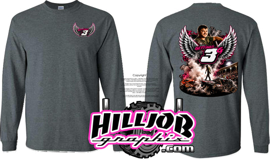 #391 Corey Gettings Memorial Long Sleeve T-shirt