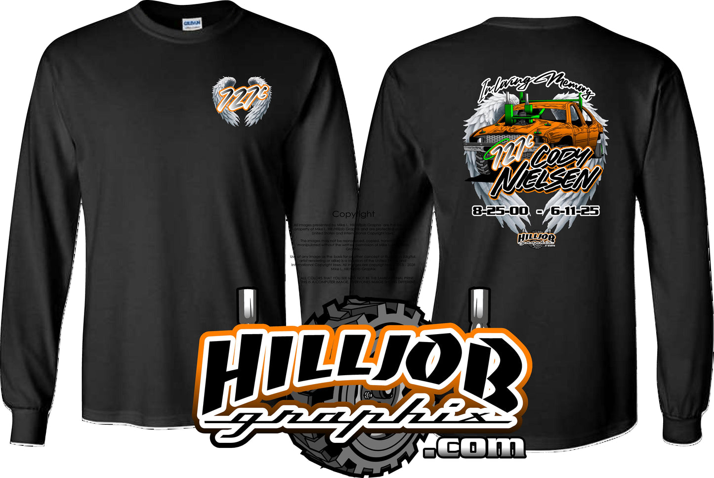 #389 Shyan Bennett Cody Tribute Long Sleeve T-shirt