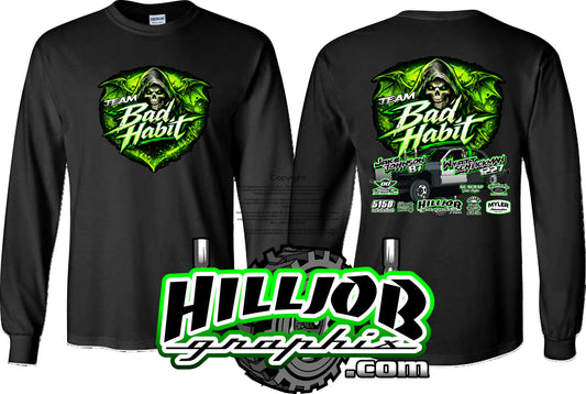 #348 Team Bad Habit Long Sleeve T-shirt
