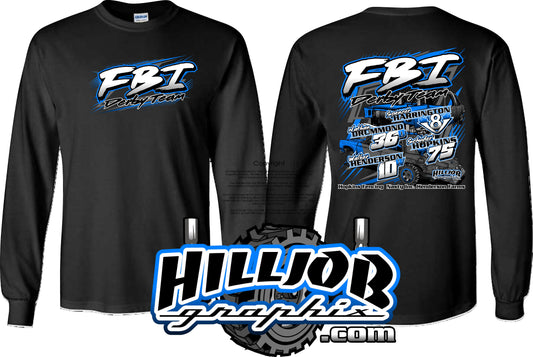 #298 Team FBI Long Sleeve T-shirt