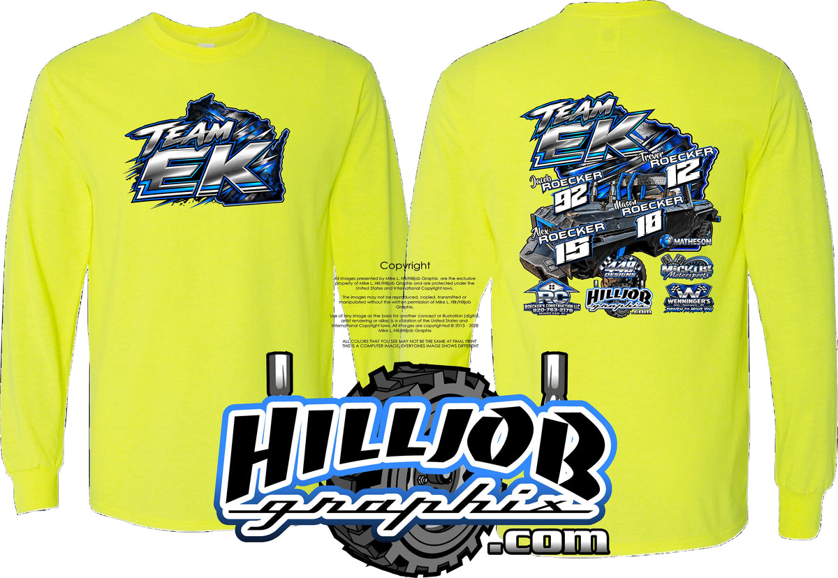 #435 Team EK Long Sleeve T-shirt