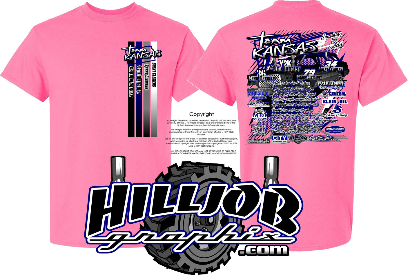 #301 Team Kansas T-shirt