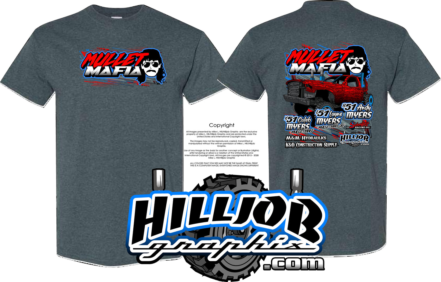 #381 Mullet Mafia T-shirt
