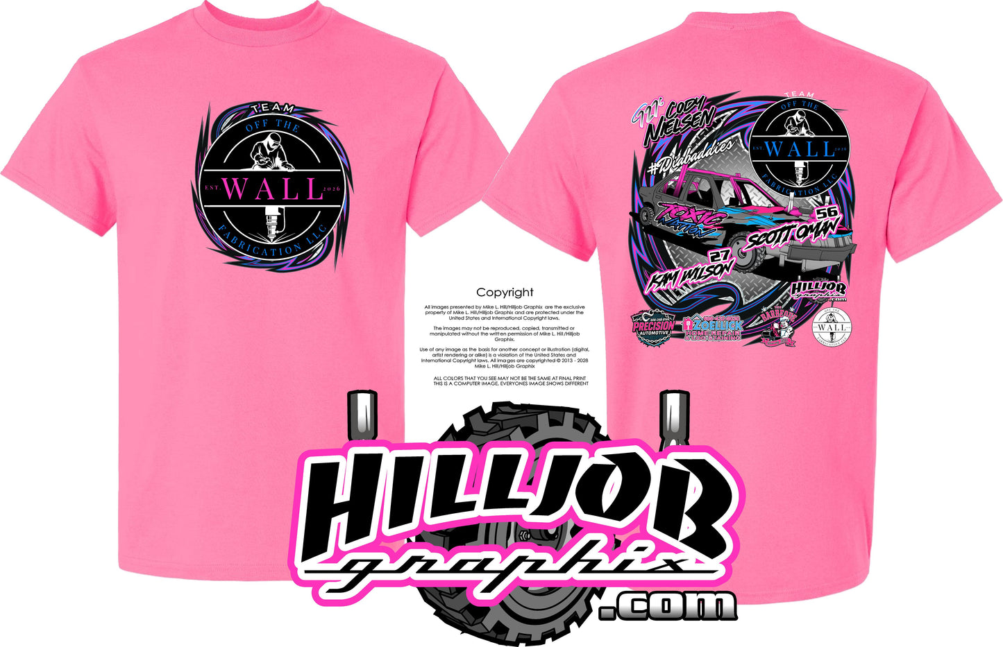 #382 Team Off the Wall T-shirt