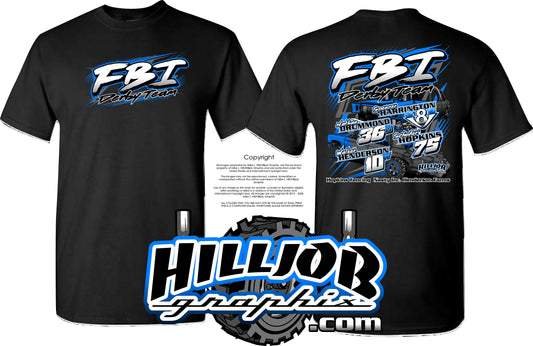 #298 Team FBI T-shirt