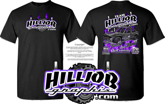 #385 Team Hilljob Graphix Gold Rush 26 T-shirt