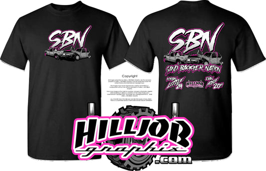 #396 Team Sandbagger Nation T-shirt