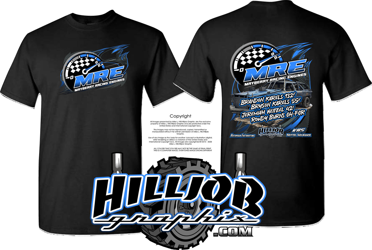 #400 Team MRE T-shirt