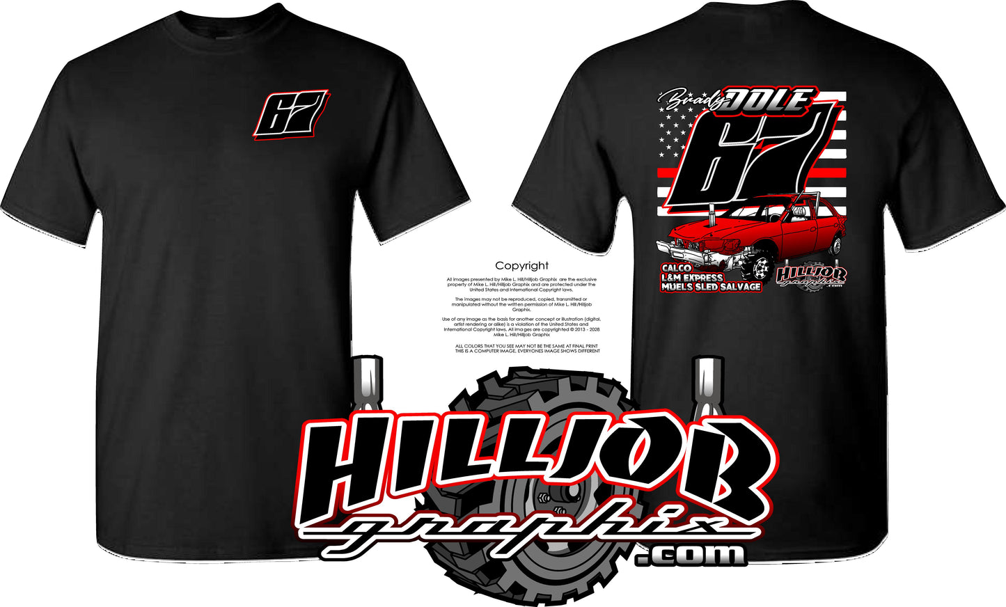 #295 Brady Dole T-shirt
