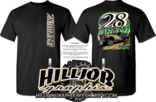 #377 28 STRONG  Gary Russell T-shirt
