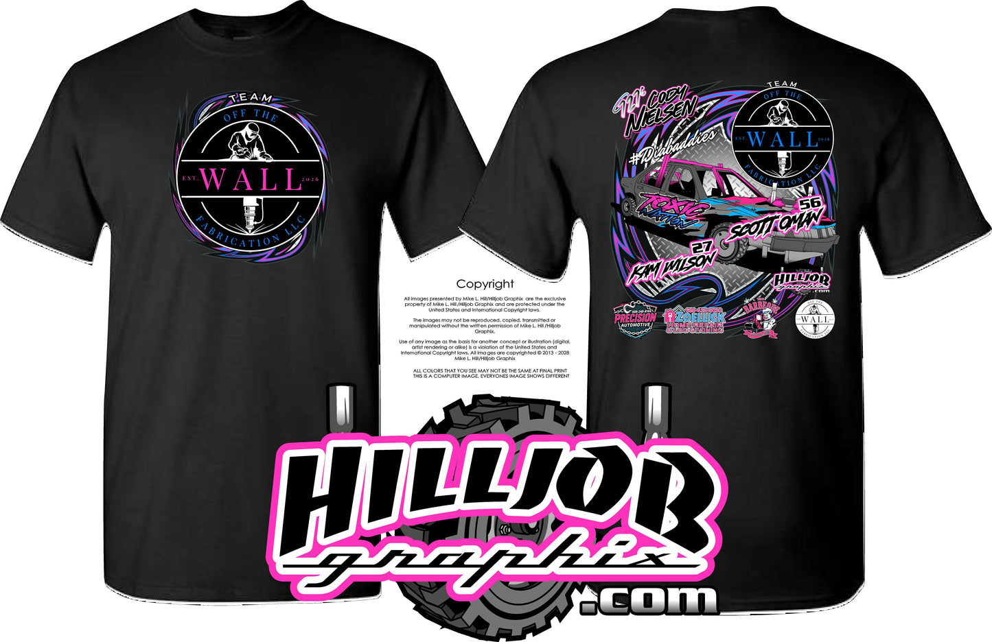 #382 Team Off the Wall T-shirt