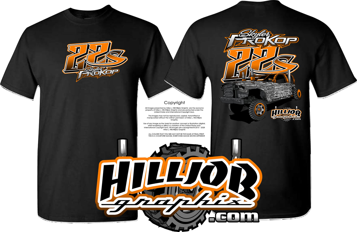 #350 Skyler Prokop T-shirt
