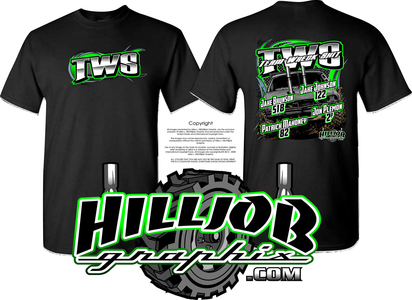 #425 Team TWS T-shirt