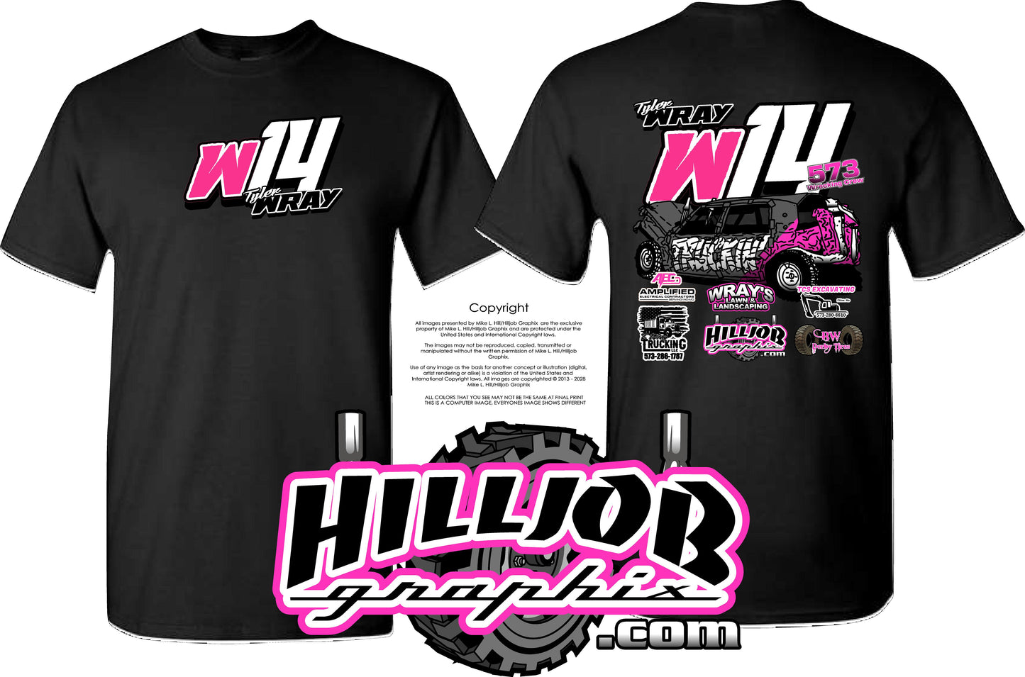 #386 Tyler Wray T-shirt