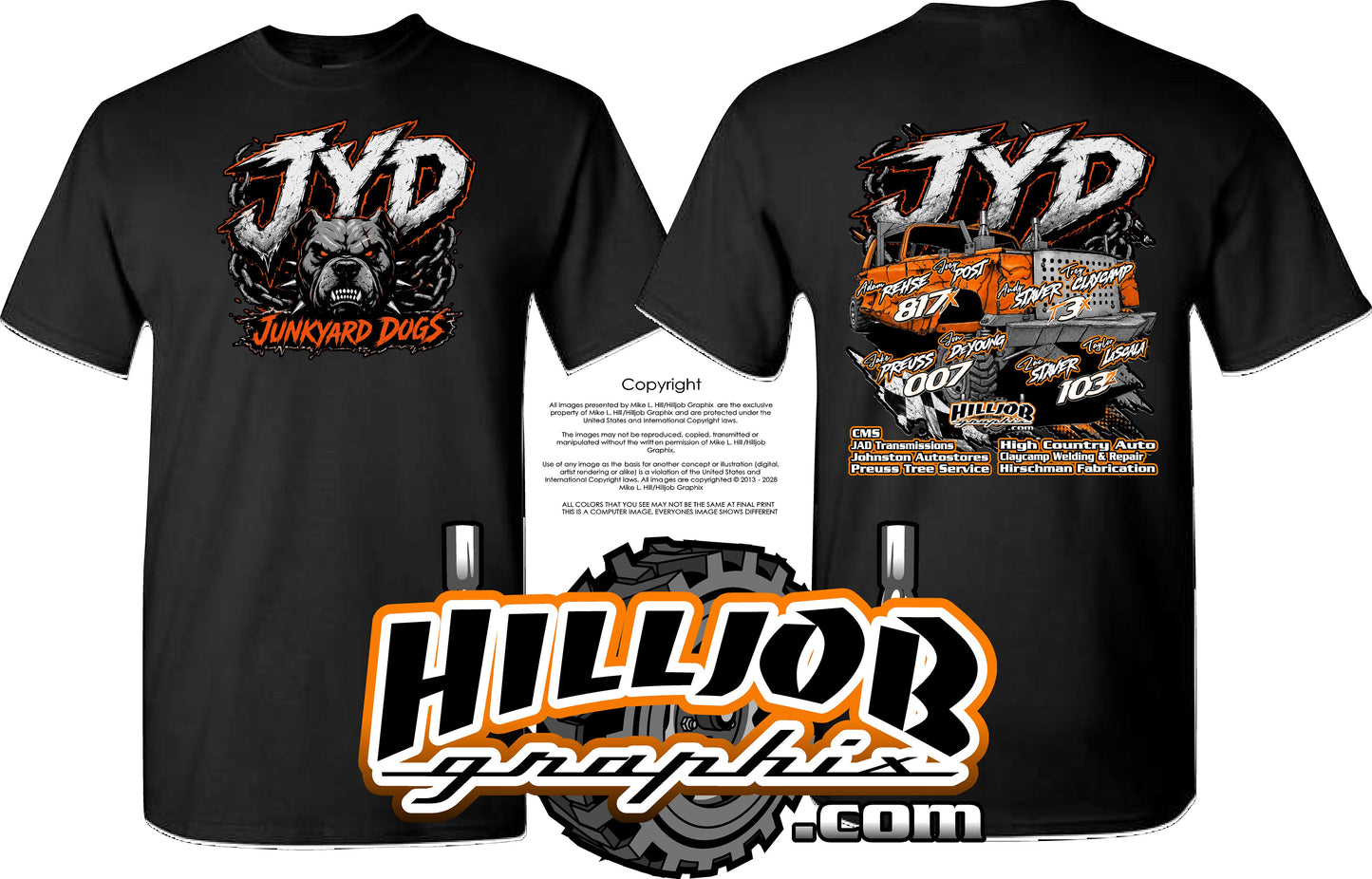 #395 Team JYD T-shirt